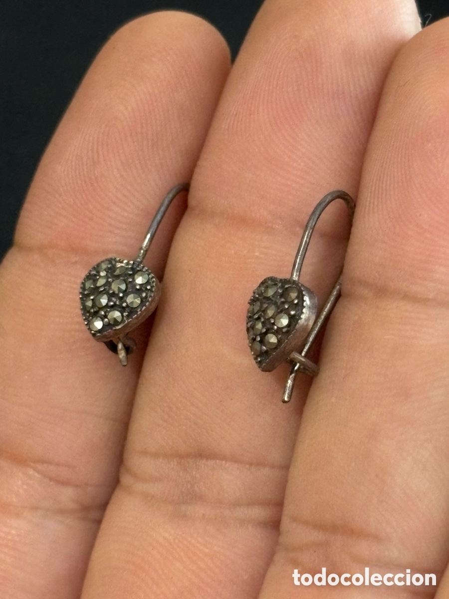 Joyeria: Pendientes Plata de ley 925 &bull; Marcasitas - Foto 7