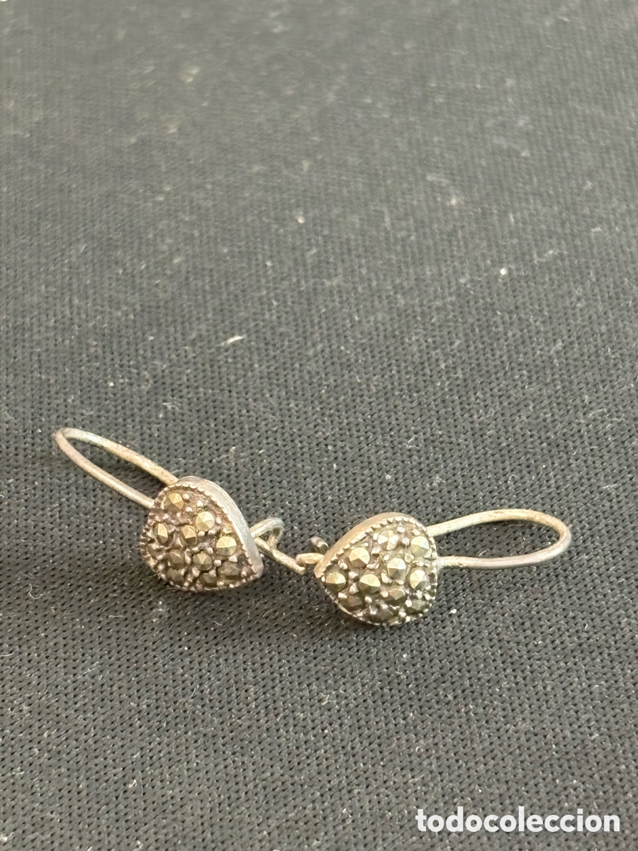 Joyeria: Pendientes Plata de ley 925 &bull; Marcasitas - Foto 1