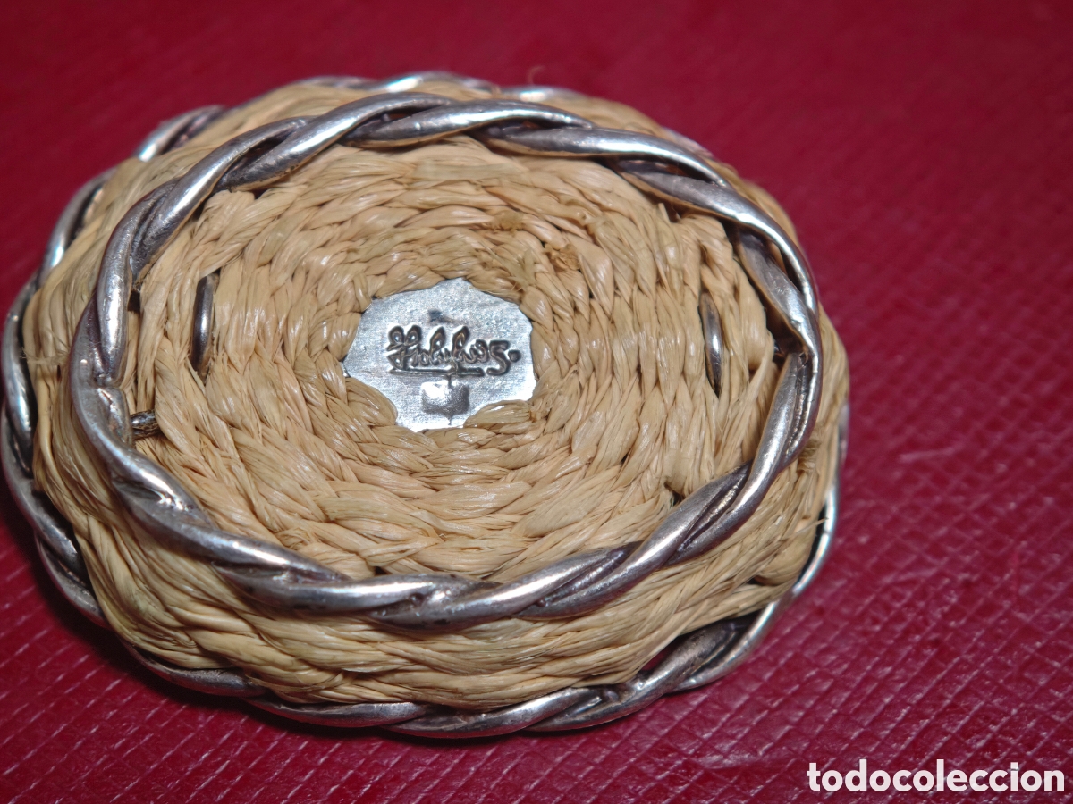 Joyeria: Cesta en plata de ley y mimbre - Foto 7