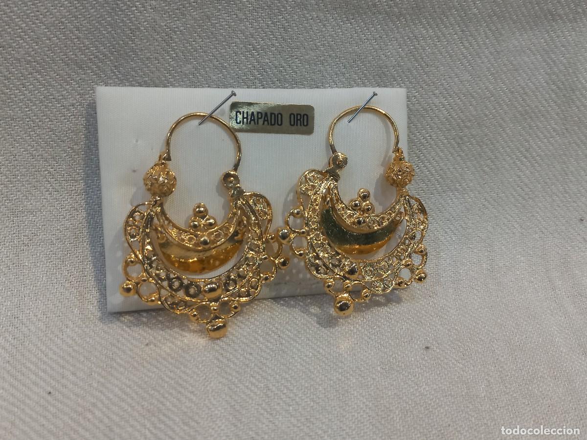 Joyeria: CRIOLLA &uml;CHARRA&uml; G. (chapado oro) 3,8cm
