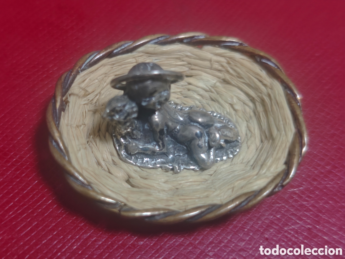 Joyeria: Cesta en plata de ley mimbre y cobre - Foto 2