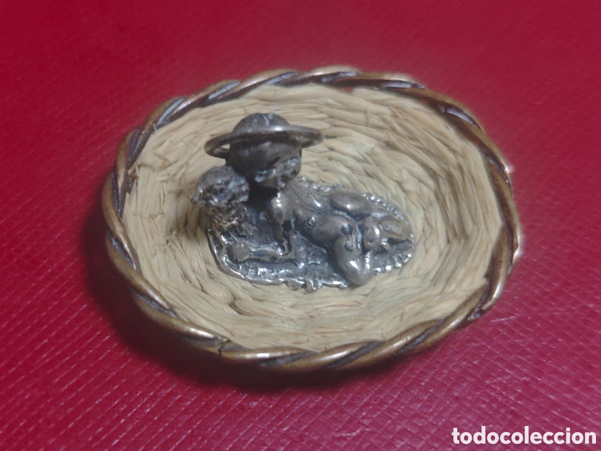 Joyeria: Cesta en plata de ley mimbre y cobre - Foto 3