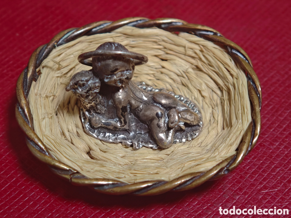 Joyeria: Cesta en plata de ley mimbre y cobre - Foto 5