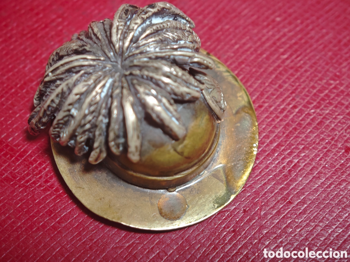 Joyeria: Sombrero en plata de ley y bronce