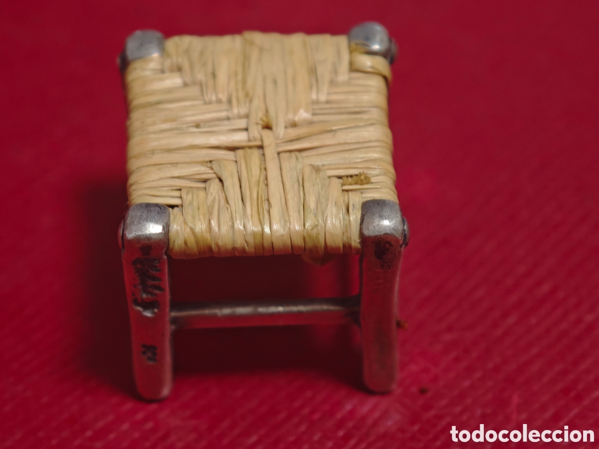 Joyeria: Silla en plata de ley y mimbre - Foto 2