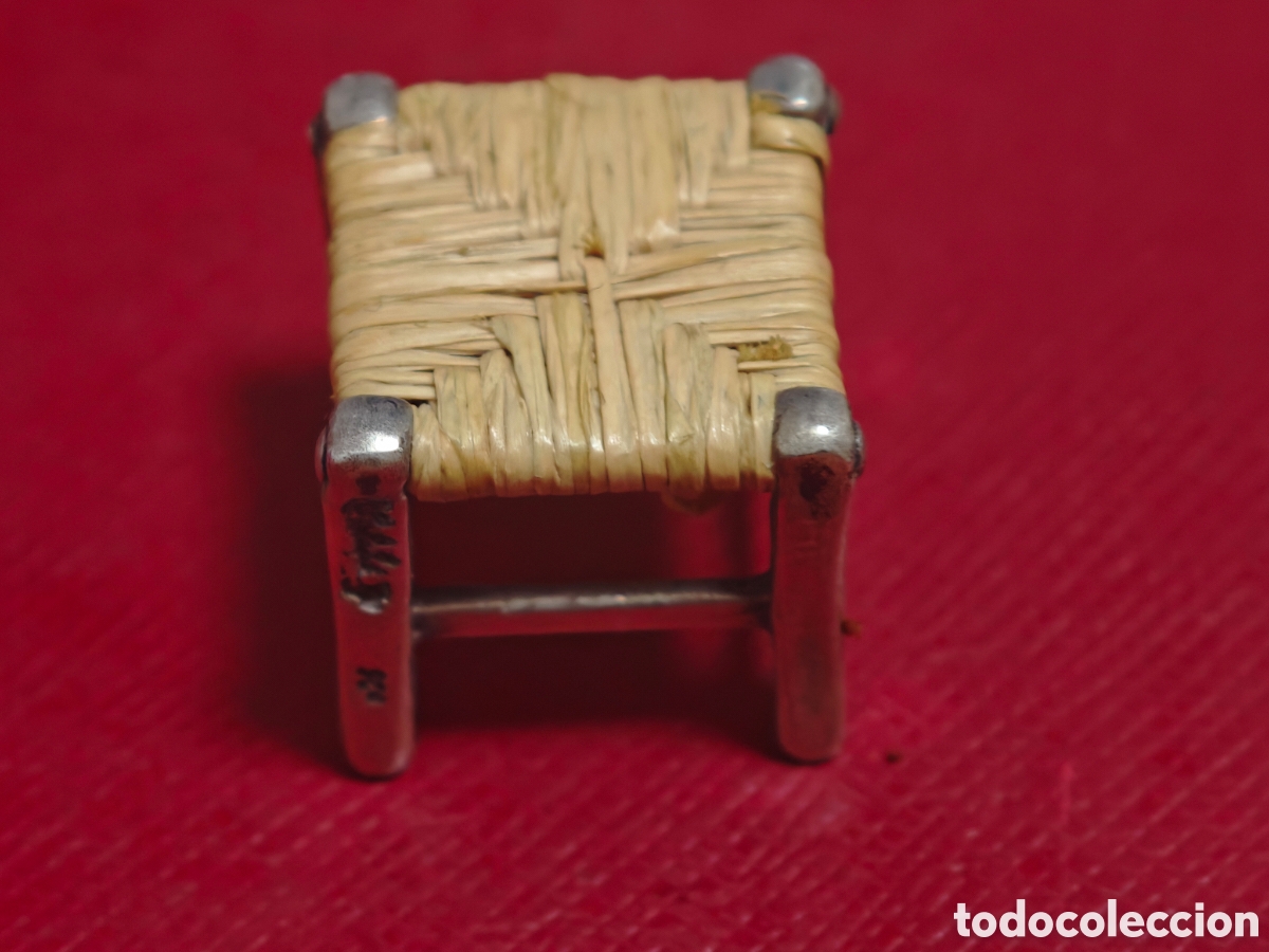 Joyeria: Silla en plata de ley y mimbre - Foto 6