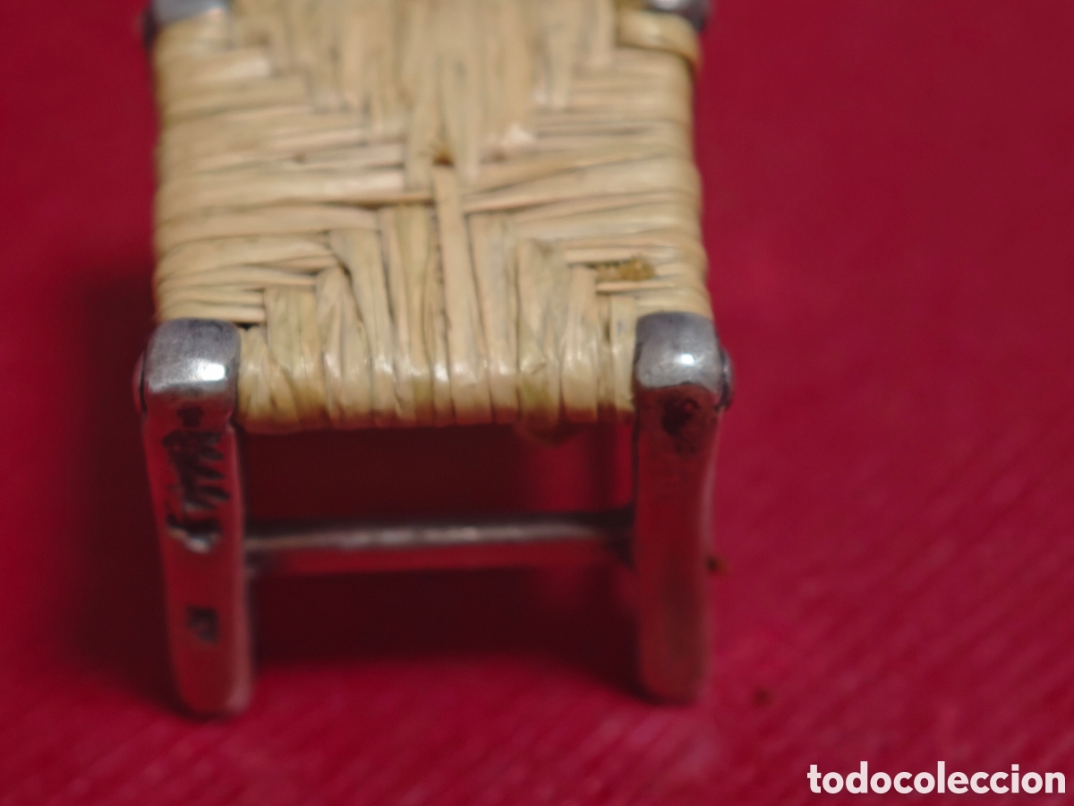 Joyeria: Silla en plata de ley y mimbre - Foto 7