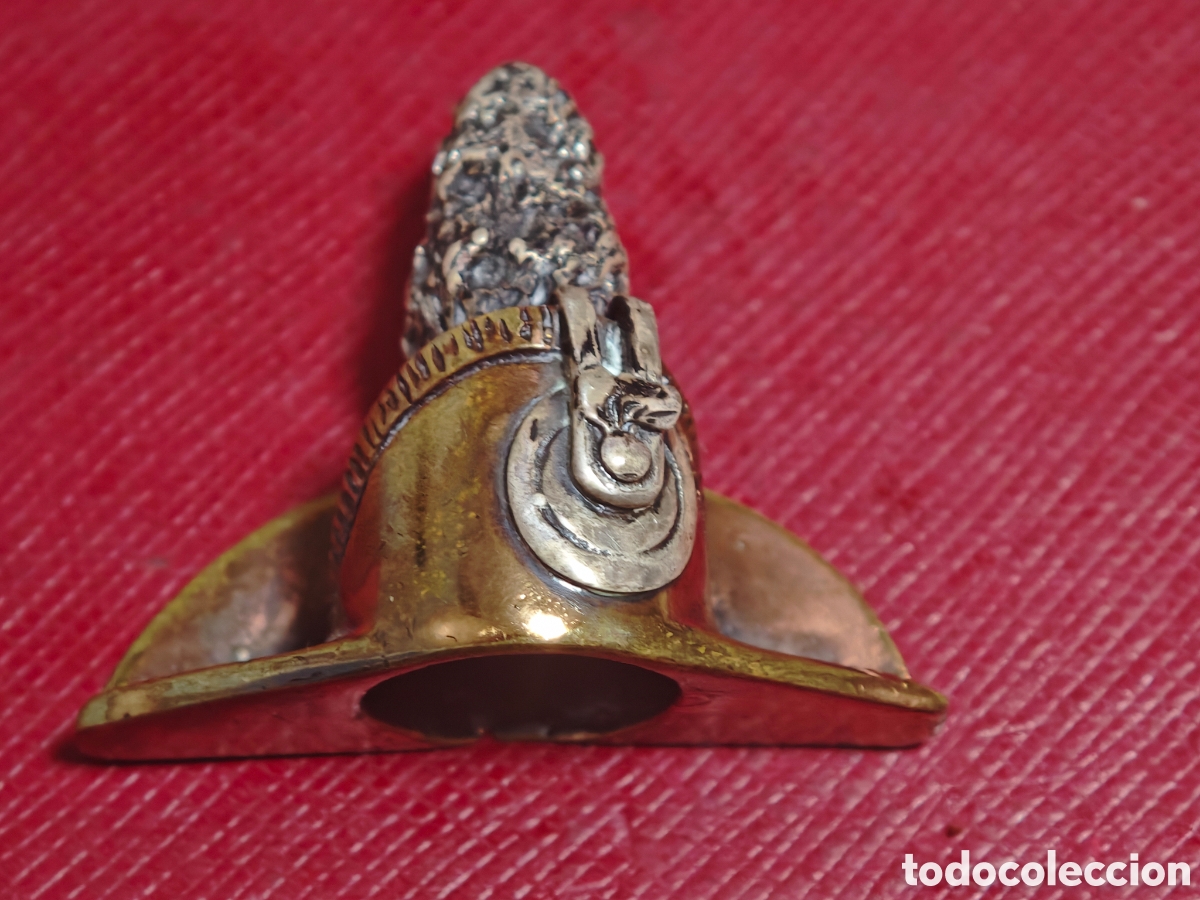 Joyeria: Figura en plata de ley y bronce