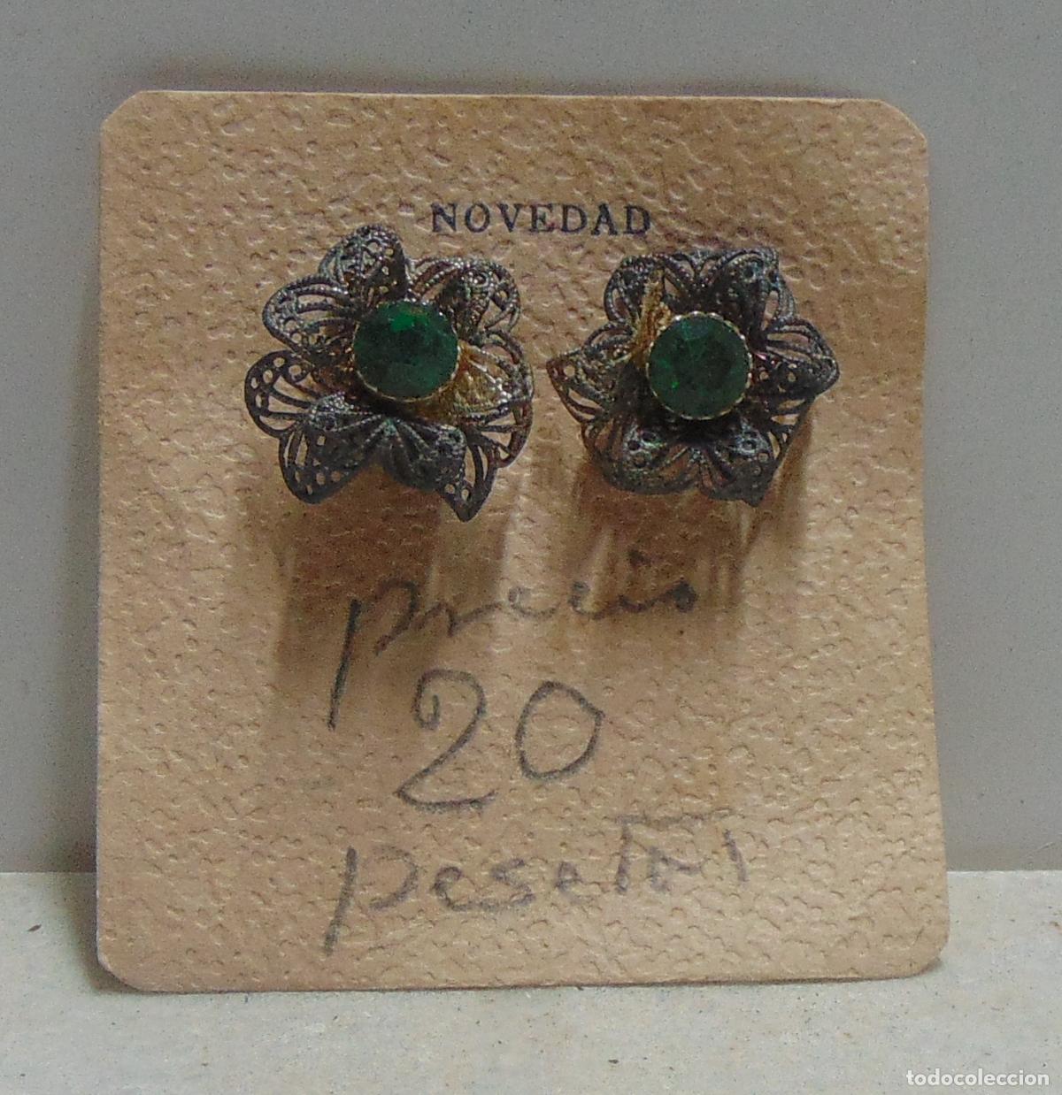 Joyeria: PEQUE&Ntilde;OS PENDIENTES DE ANTIGUA JOYERIA, TEMA RELIGIOSO