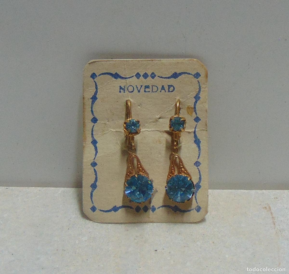 Joyeria: PEQUE&Ntilde;OS PENDIENTES DE ANTIGUA JOYERIA, TEMA RELIGIOSO