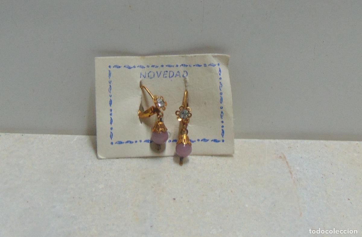 Joyeria: PEQUE&Ntilde;OS PENDIENTES DE ANTIGUA JOYERIA, TEMA RELIGIOSO