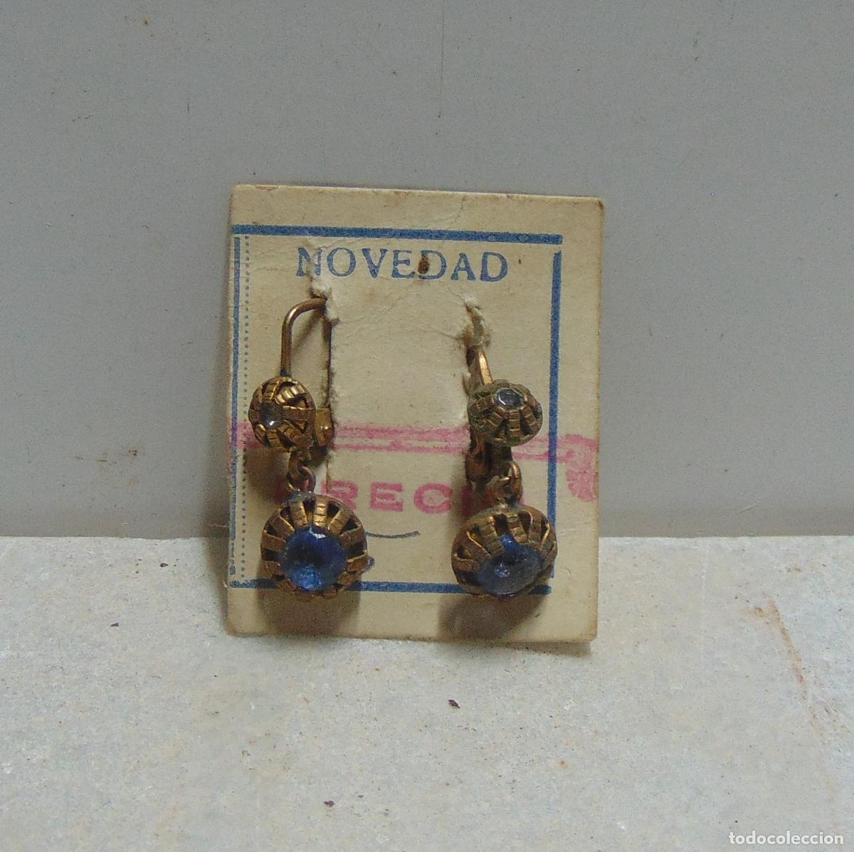 Joyeria: PEQUE&Ntilde;OS PENDIENTES DE ANTIGUA JOYERIA, TEMA RELIGIOSO