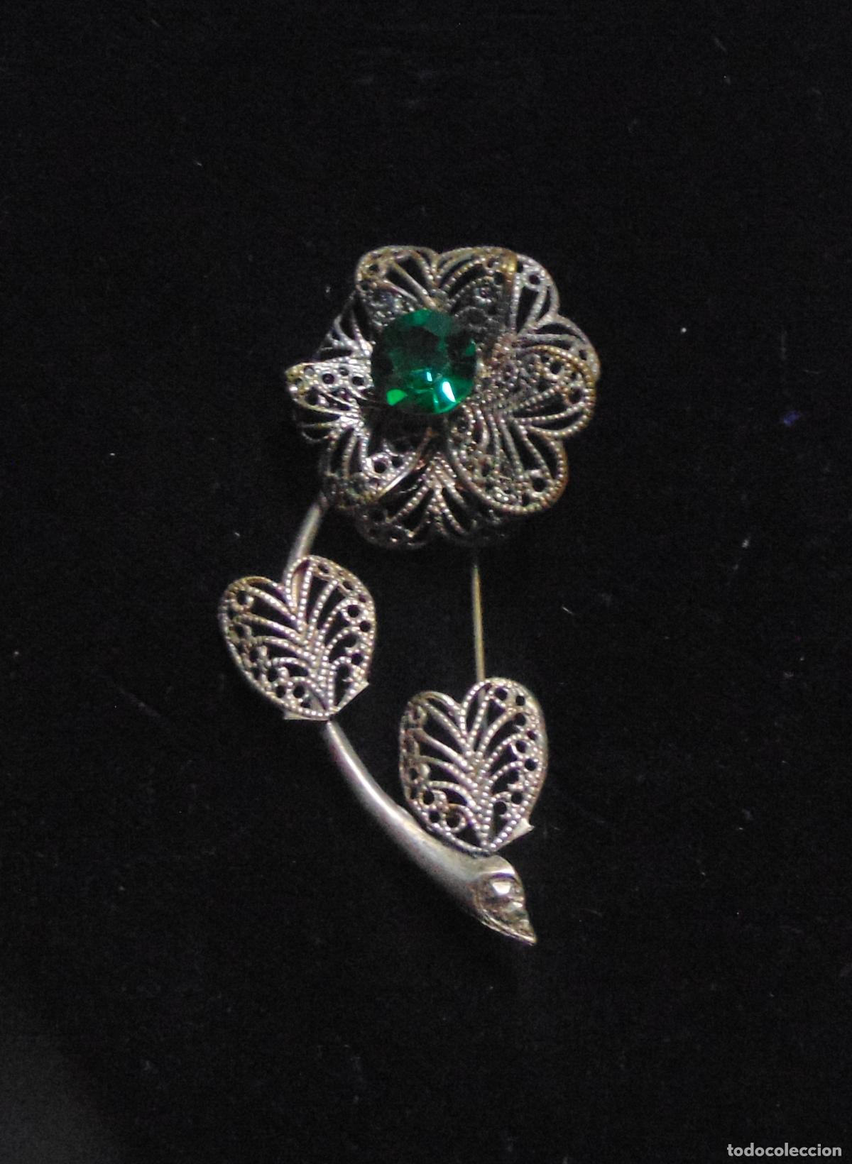 Joyeria: ANTIGUO BROCHE DE FILINGRANA, 5CM - Foto 1