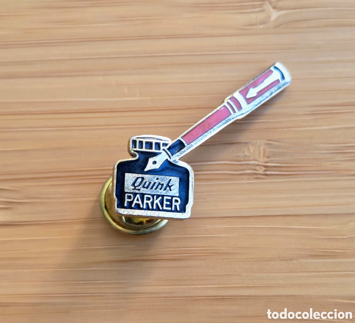 Joyeria: Pin Pluma Parker. Especial para coleccionistas.