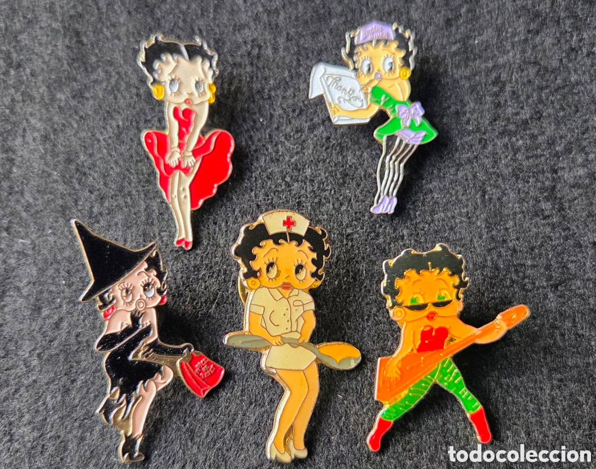 Joyeria: Lote Pins Betty Boop