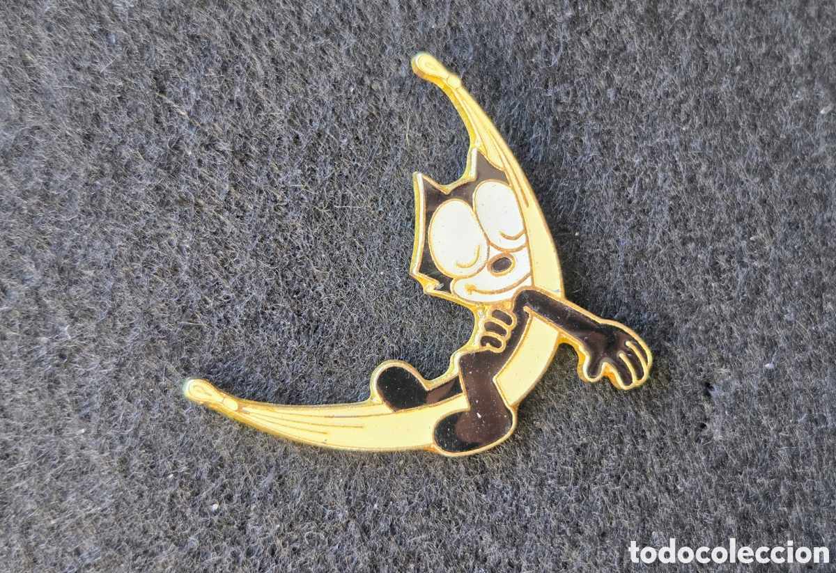 Joyeria: Pin Gato F&eacute;lix. Original de 1999 por Felix Inc.