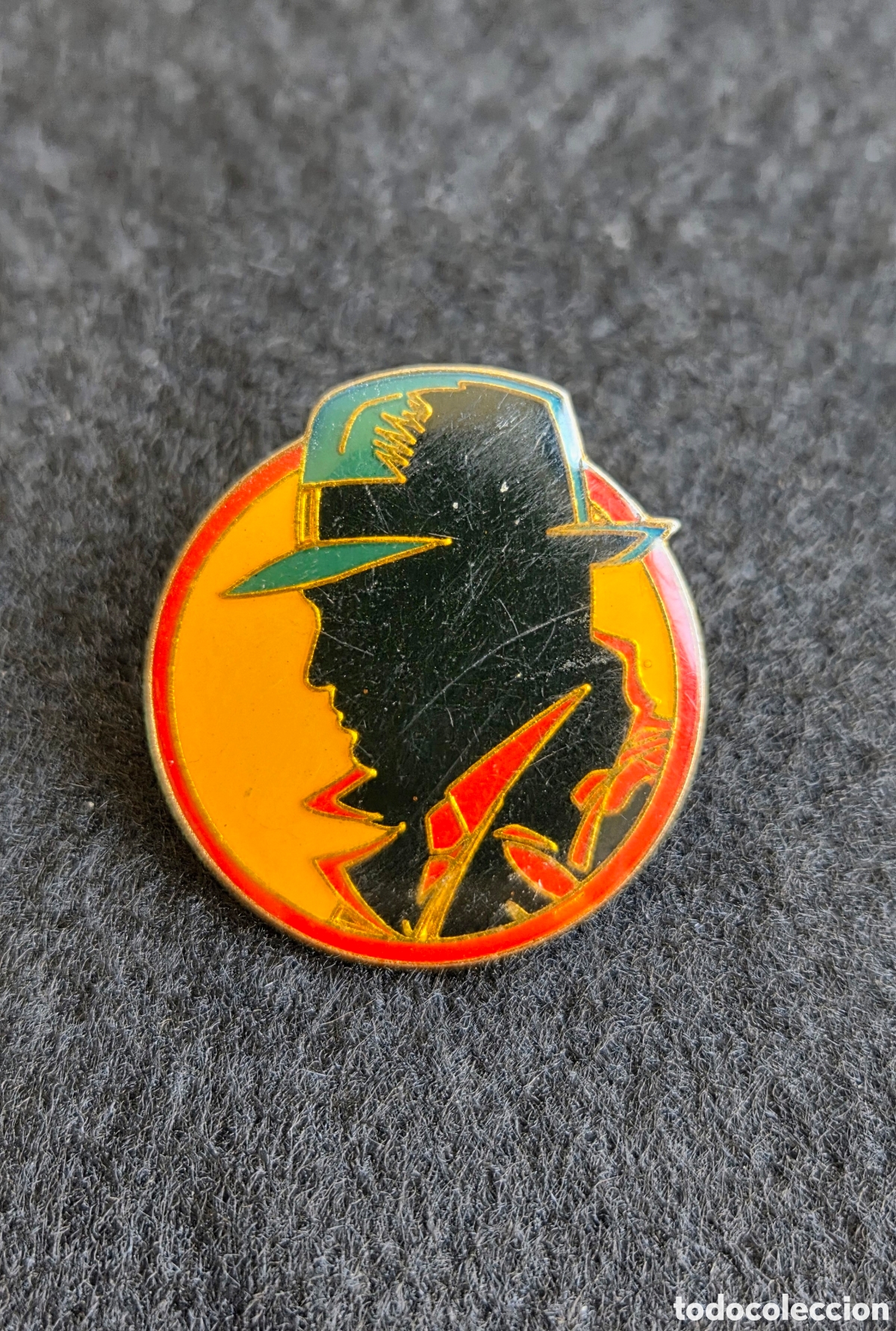 Joyeria: Pin Dick Tracy. A&ntilde;os 90. - Foto 4