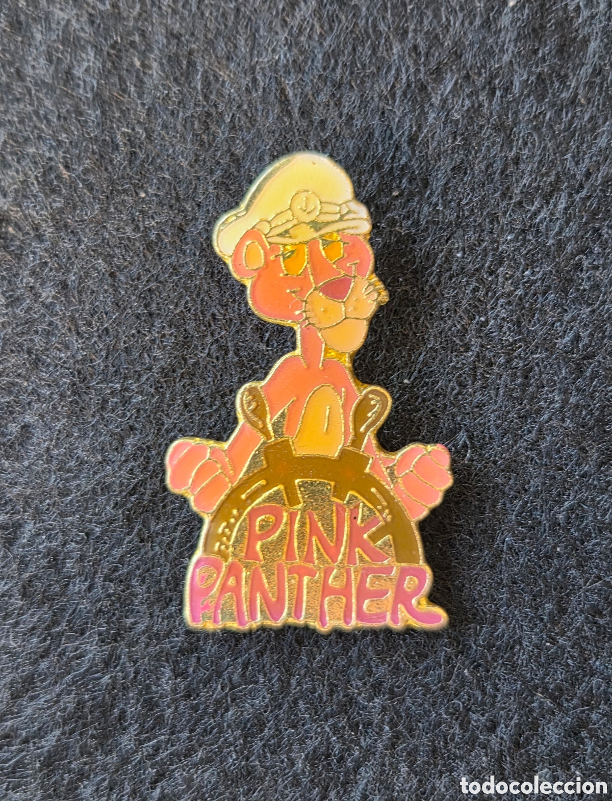 Joyeria: Pin Pantera Rosa de a&ntilde;os 90. - Foto 2