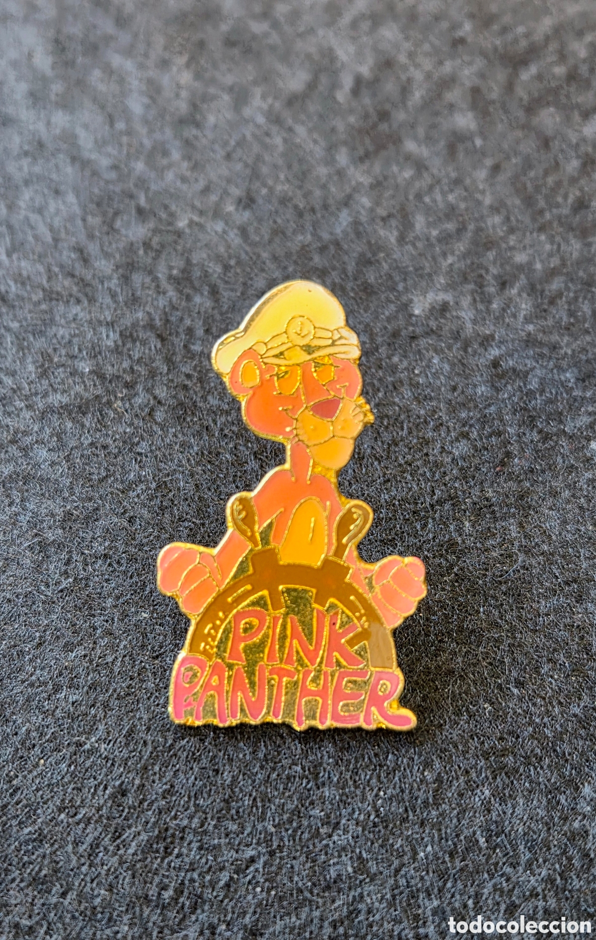 Joyeria: Pin Pantera Rosa de a&ntilde;os 90. - Foto 3