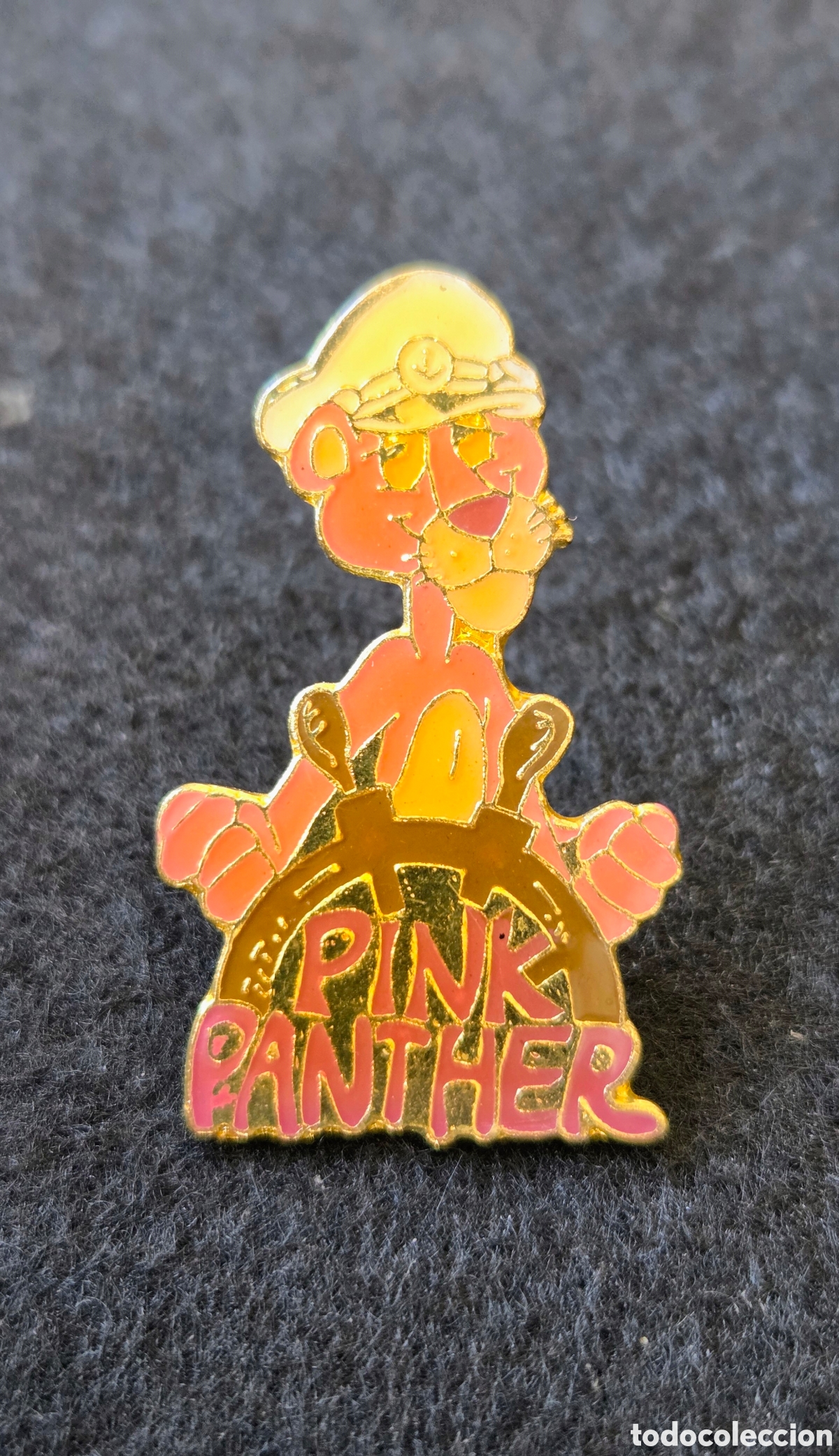 Joyeria: Pin Pantera Rosa de a&ntilde;os 90.