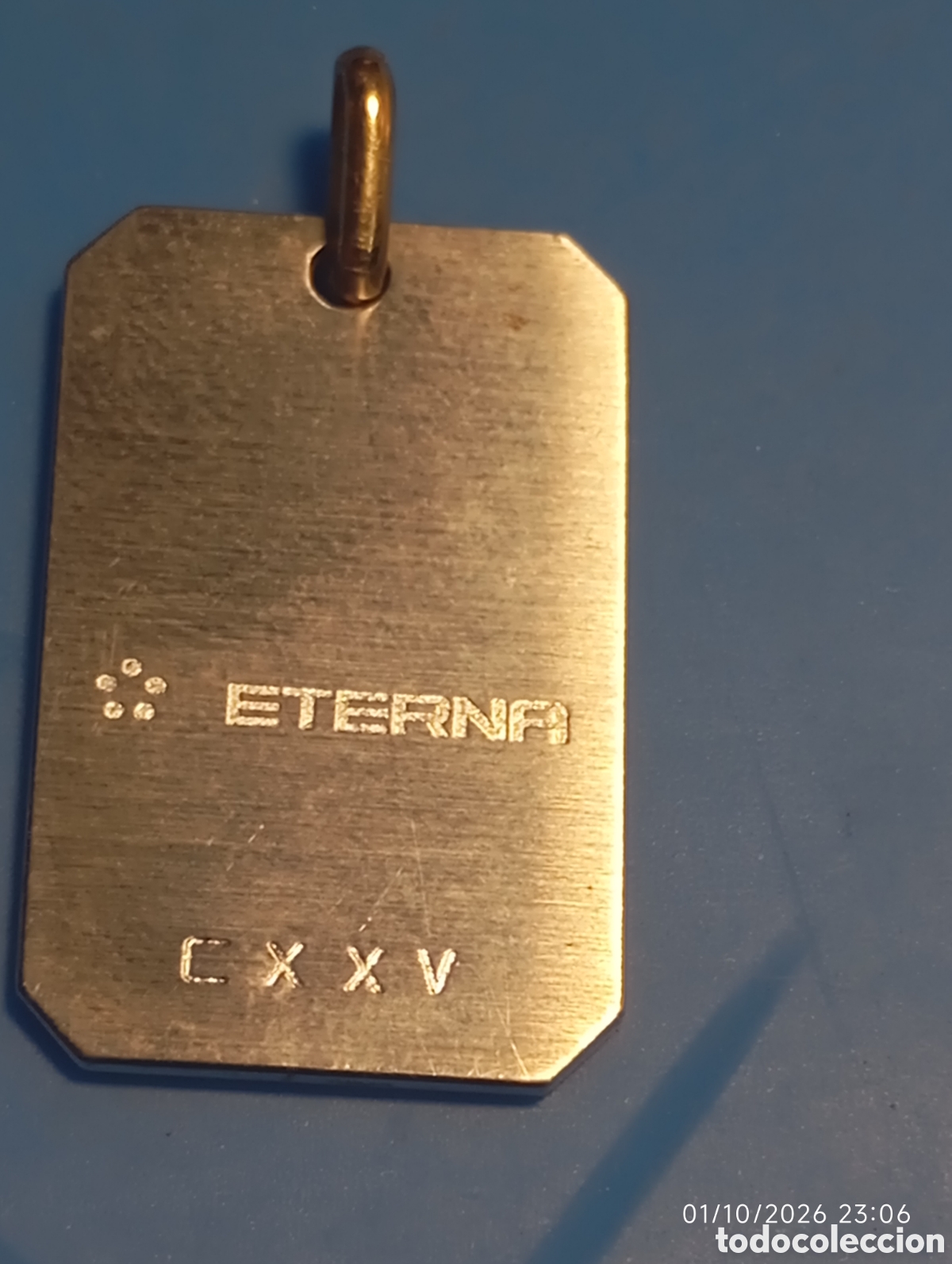 Joyeria: Placa / Colgante - Eterna 18k