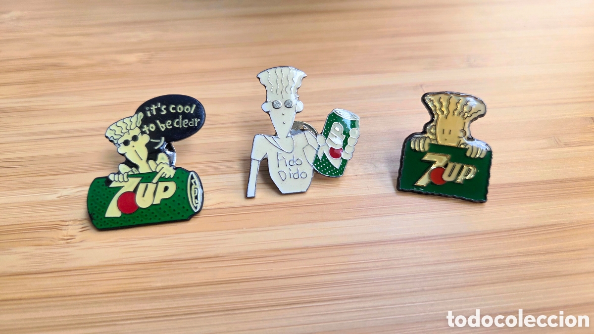 Joyeria: Pins Fido Dido Antiguos a&ntilde;os 90.