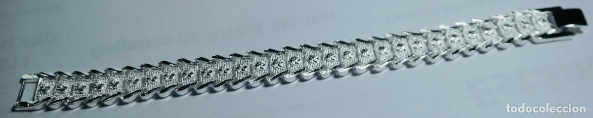 Joyeria: Pulsera de plata de ley 925, deslumbrante