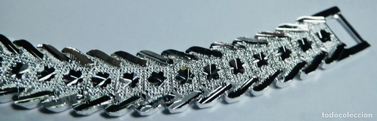 Joyeria: Pulsera de plata de ley 925, deslumbrante