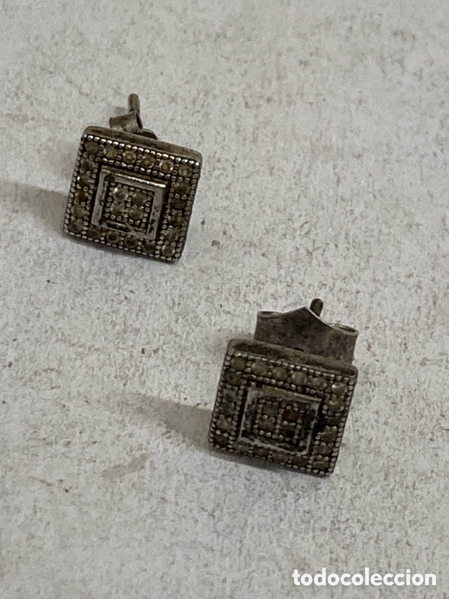 Joyeria: Pendientes de plata P536