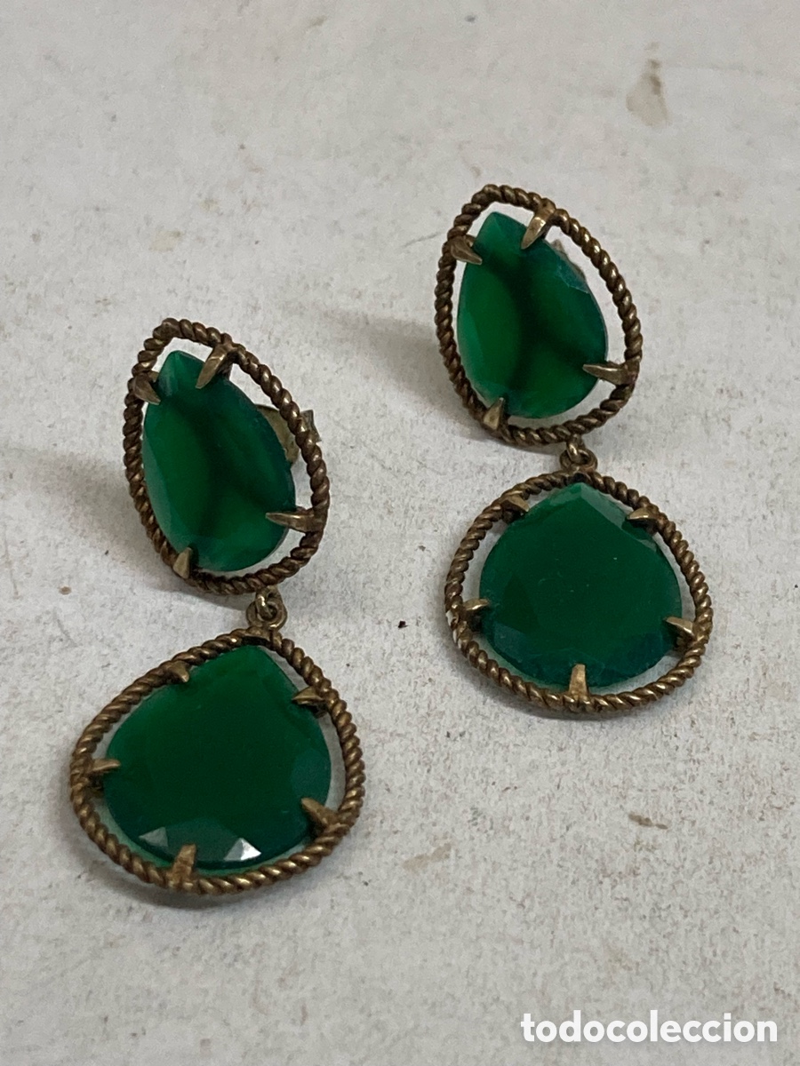 Joyeria: Pendientes de plata y piedras P538