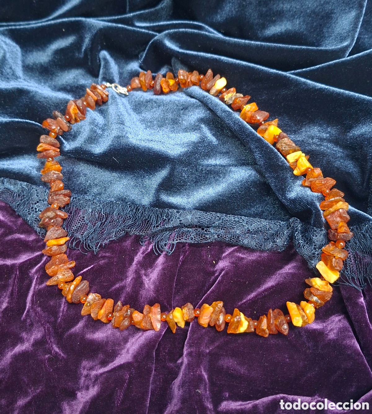 Joyeria: Collar de &aacute;mbar con cierre de plata. - Foto 10
