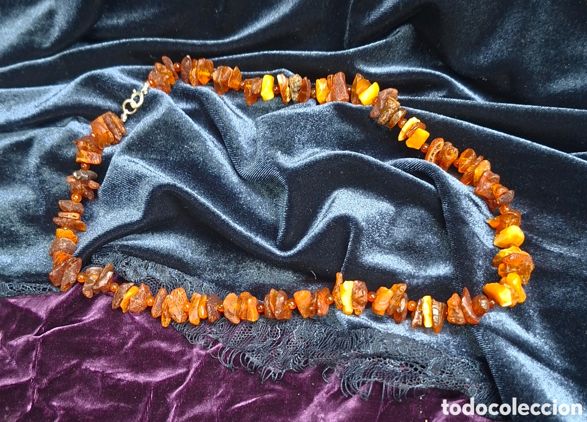Joyeria: Collar de &aacute;mbar con cierre de plata. - Foto 15