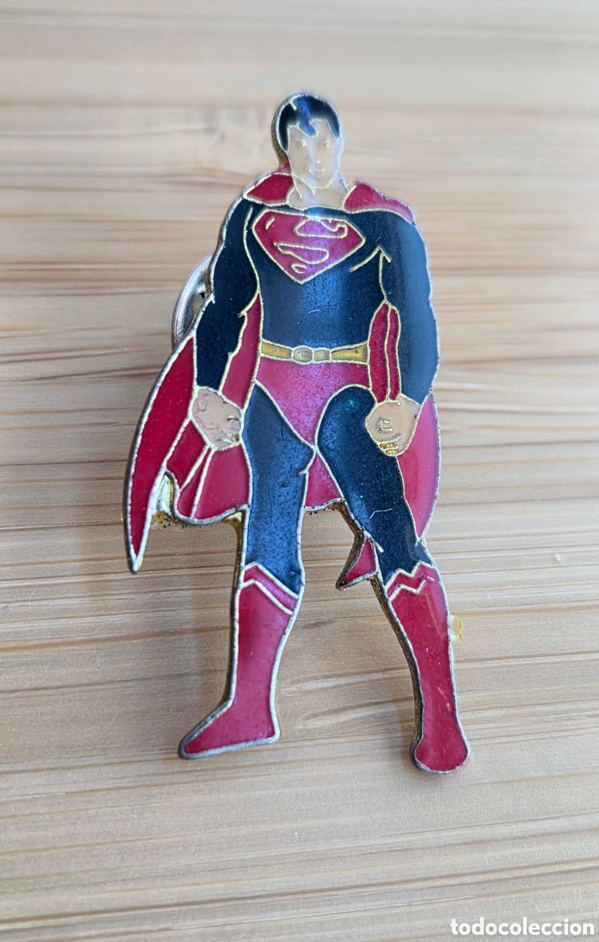 Joyeria: Pin Superman. Vintage a&ntilde;os 90.
