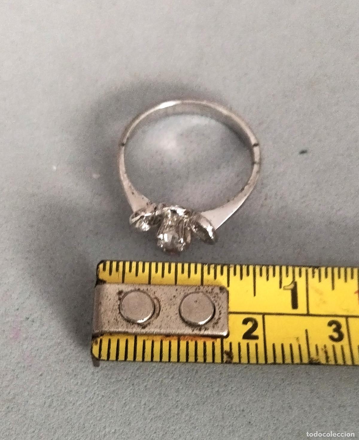 Joyeria: Anillo plata de ley contrastada, flor. - Foto 4