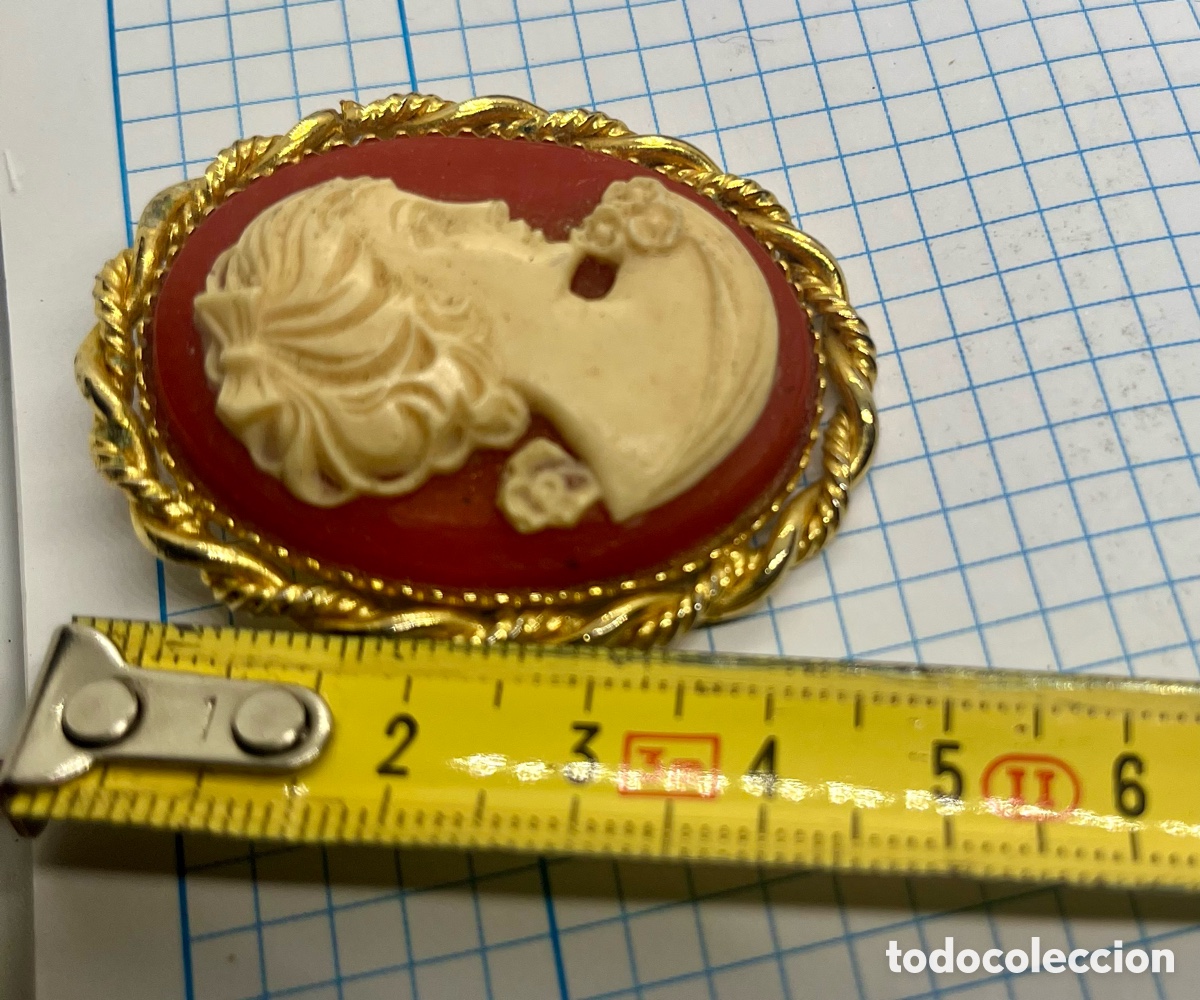 Joyeria: BROCHE CON CAMAFEO ANTIGUO - Foto 3