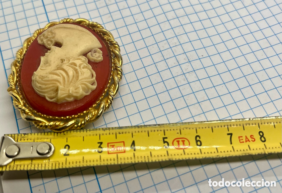 Joyeria: BROCHE CON CAMAFEO ANTIGUO - Foto 4