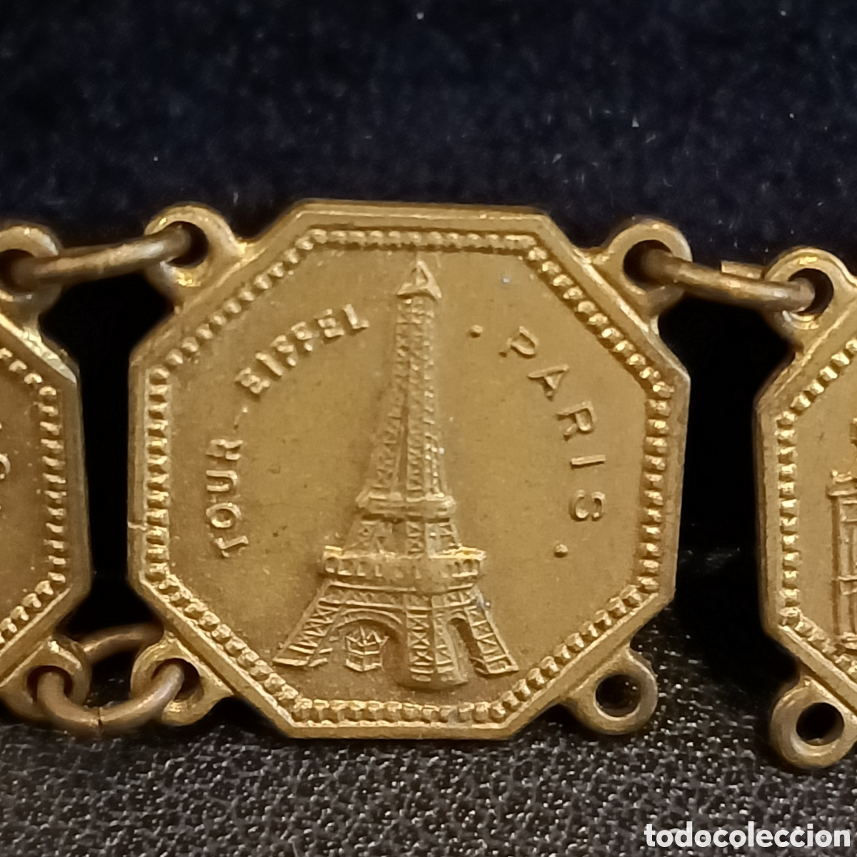 Joyeria: Pulsera con siete monumentos de Par&iacute;s. - Foto 3