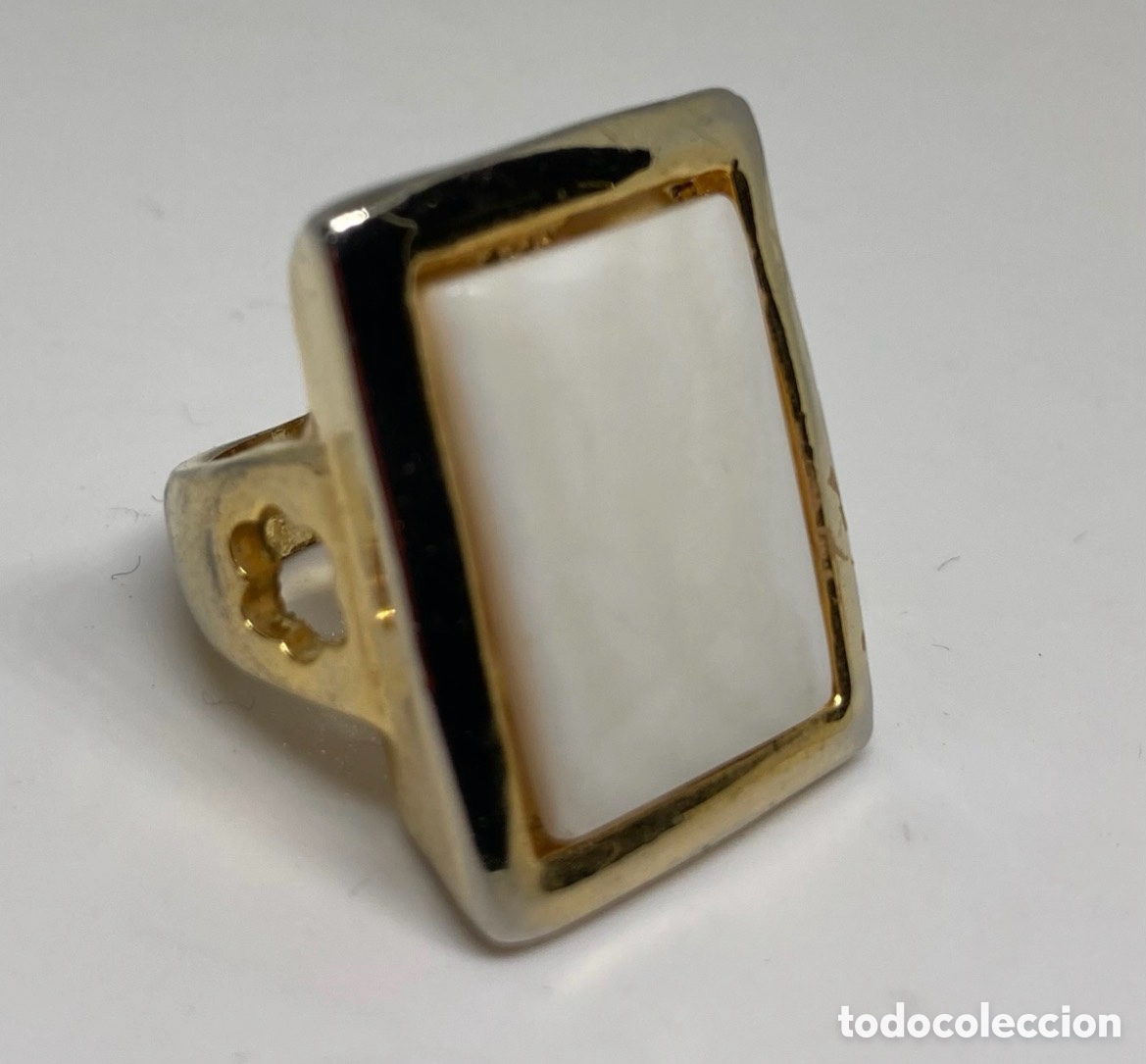Joyeria: ANILLO DE MONT BLANC DORADO Y N&Aacute;CAR - Foto 3