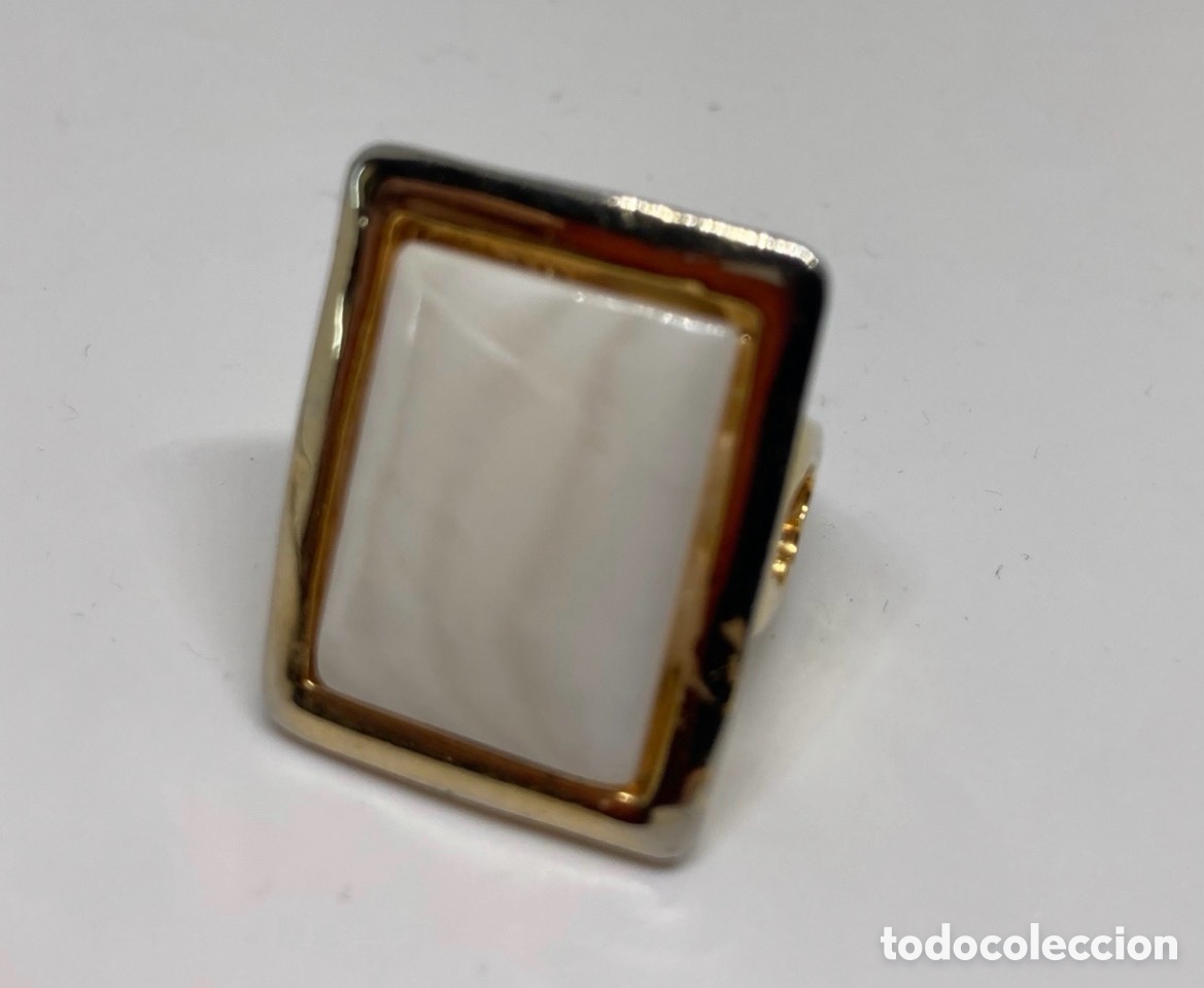 Joyeria: ANILLO DE MONT BLANC DORADO Y N&Aacute;CAR - Foto 4