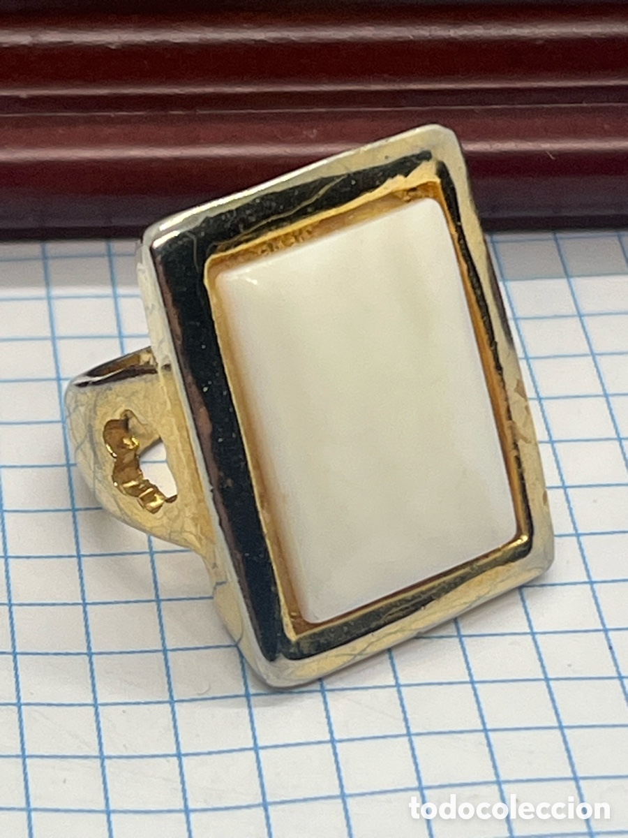 Joyeria: ANILLO DE MONT BLANC DORADO Y N&Aacute;CAR - Foto 9