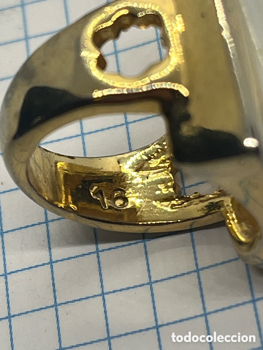 Joyeria: ANILLO DE MONT BLANC DORADO Y N&Aacute;CAR - Foto 10