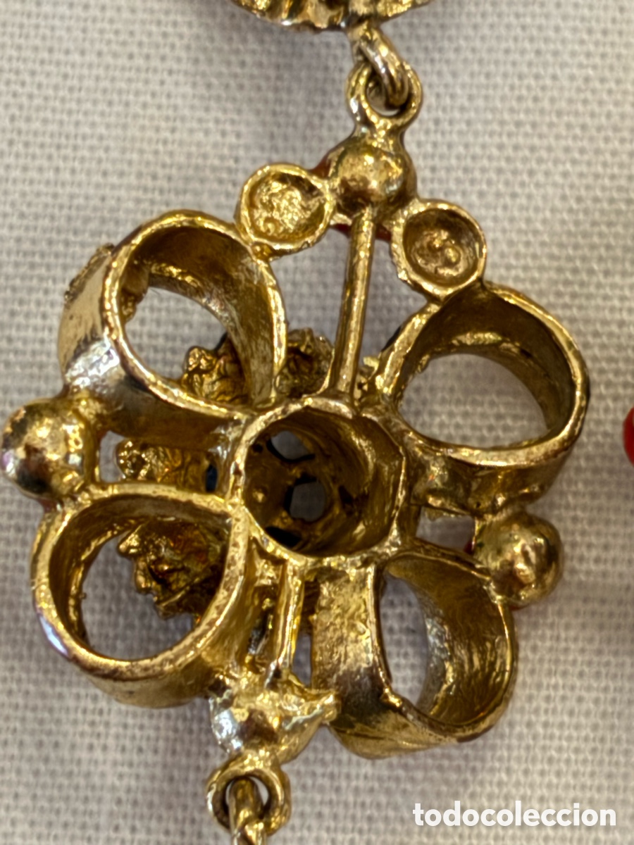 Joyeria: Pendientes de plata con de ba&ntilde;o de oro - Foto 6