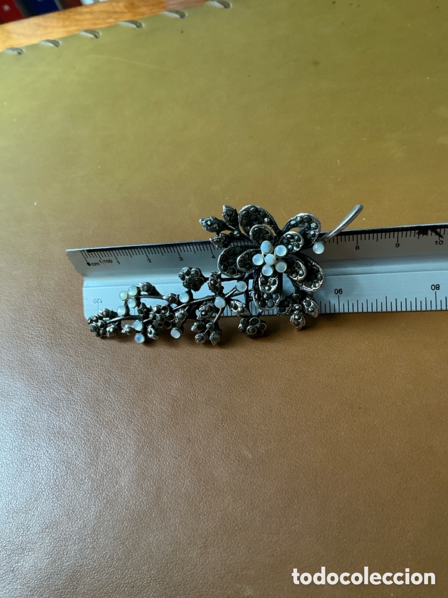 Joyeria: Broche plata vintage - Foto 5