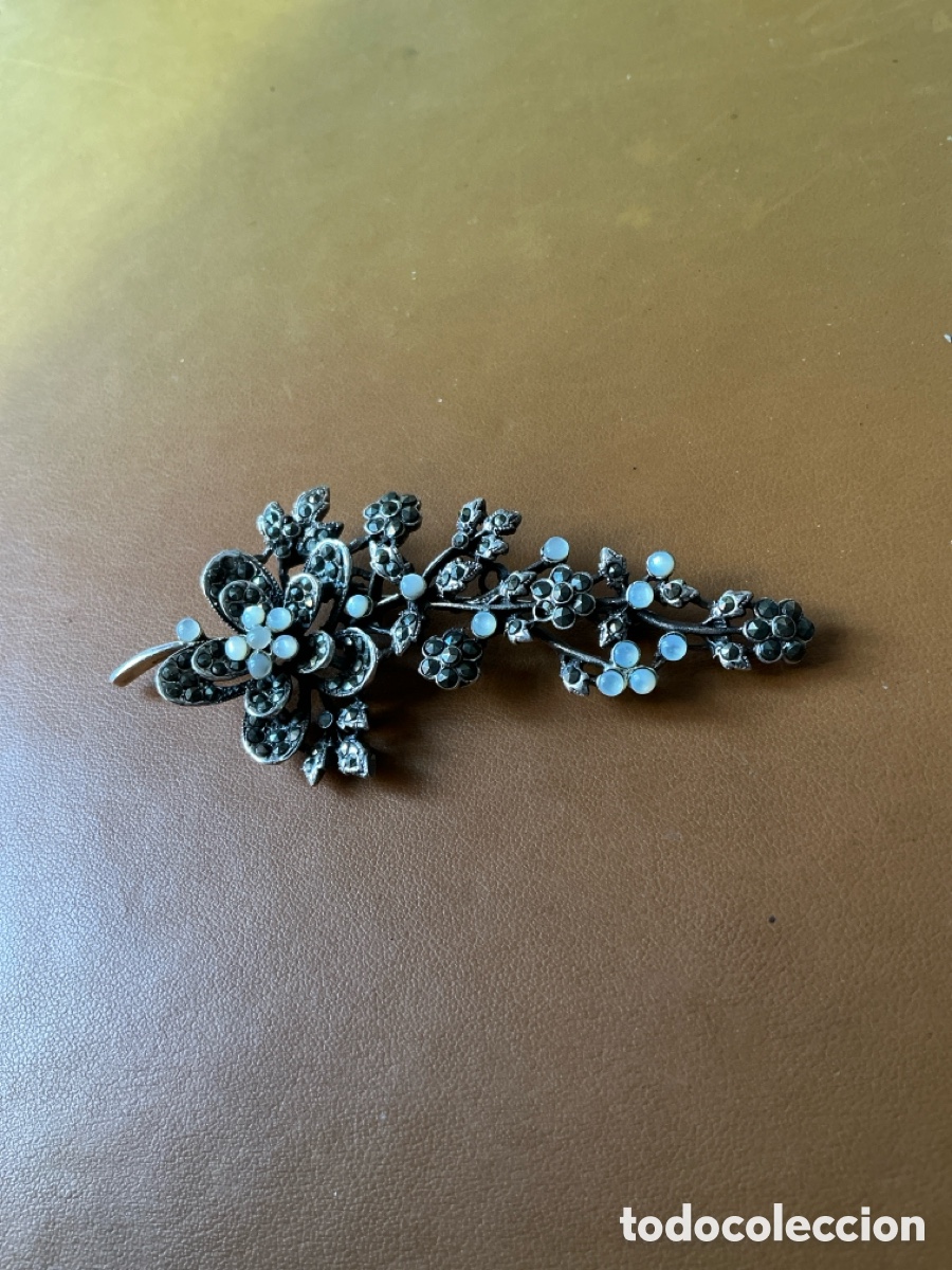 Joyeria: Broche plata vintage