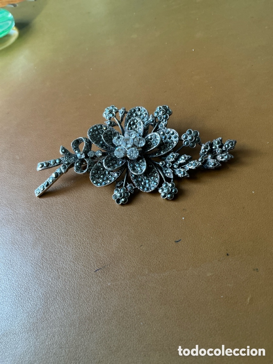 Joyeria: Broche vintage plata