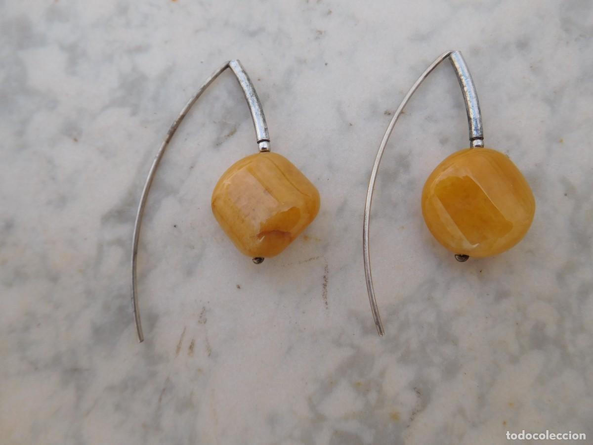 Joyeria: Pendientes de plata y mineral - Foto 2
