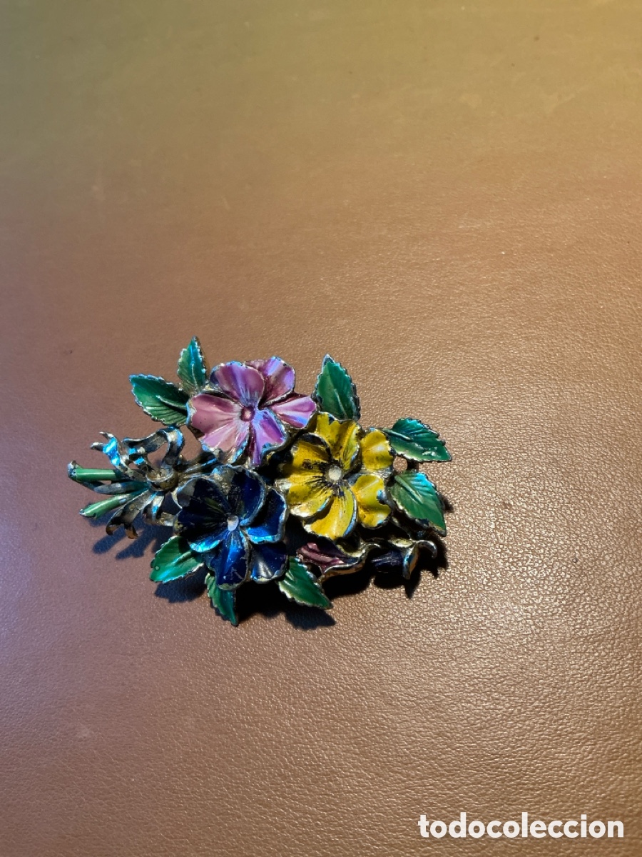 Joyeria: Broche vintage estilo brit&aacute;nico - Foto 3