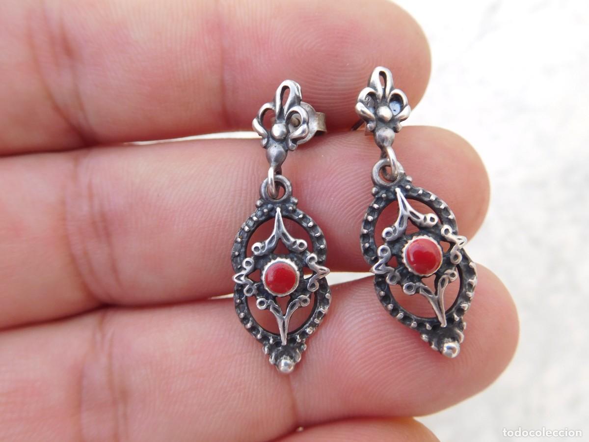 Jewelry: Pendientes de plata vintage