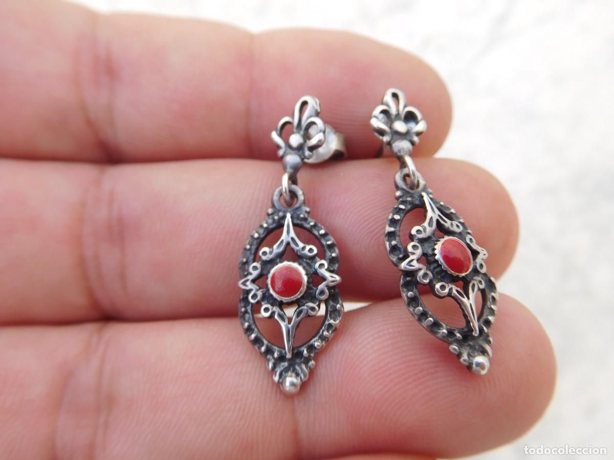 Joyeria: Pendientes de plata vintage - Foto 2