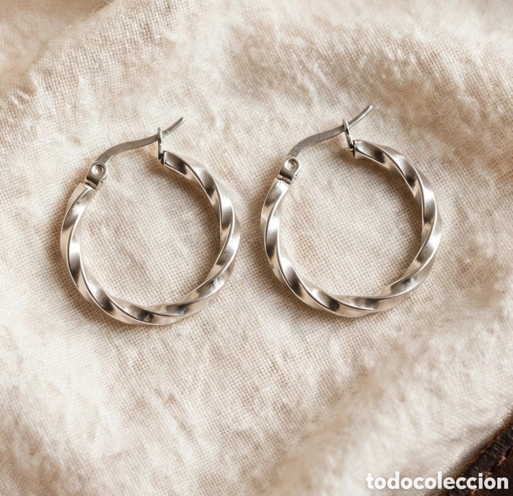 Joaillerie: Pendientes de plata 925